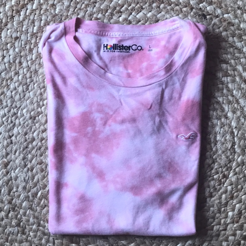 Hollister Tie Dye Tee - Size Large